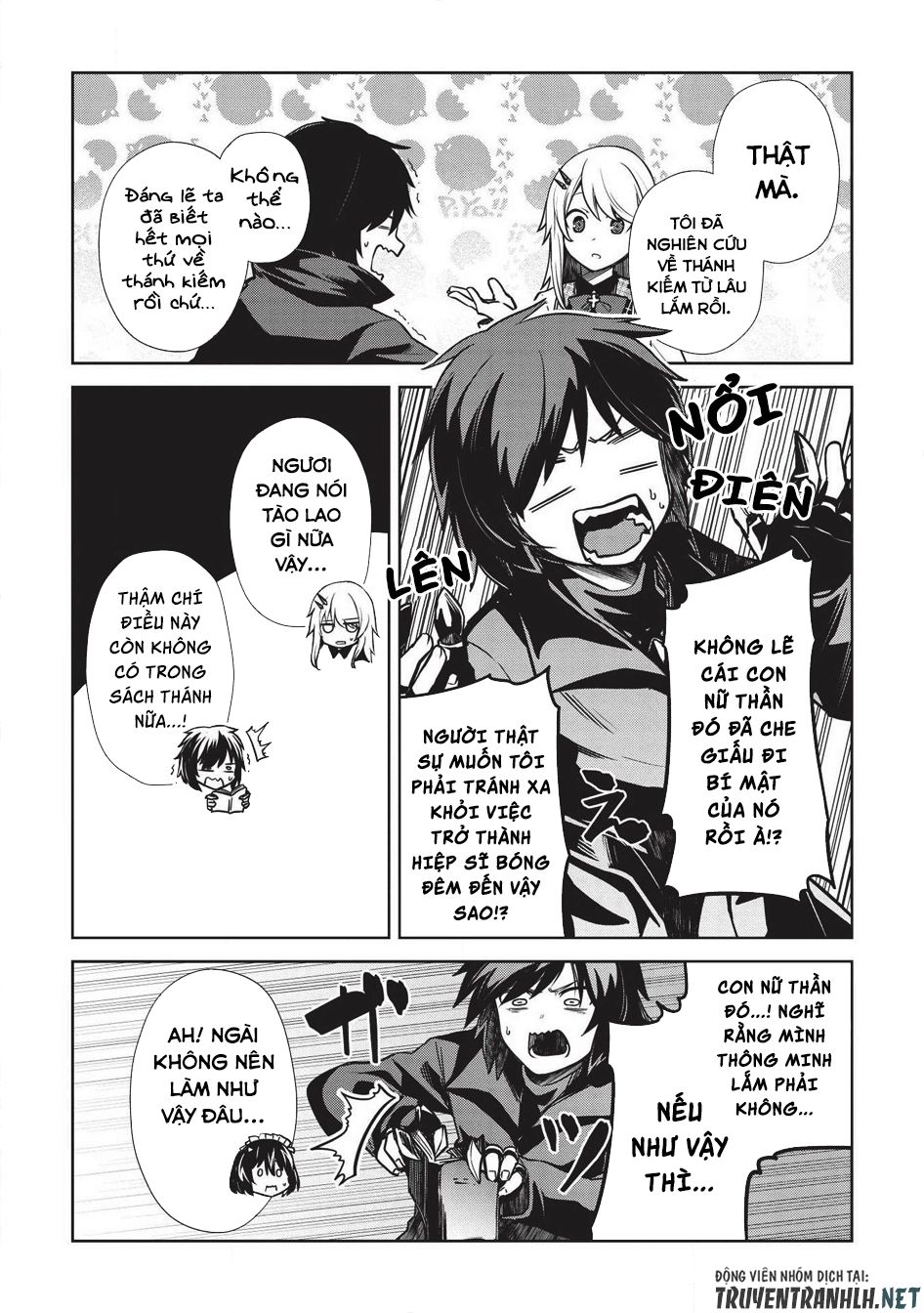 The Holy Knight's Dark Road Chap 6 - Next Chap 7