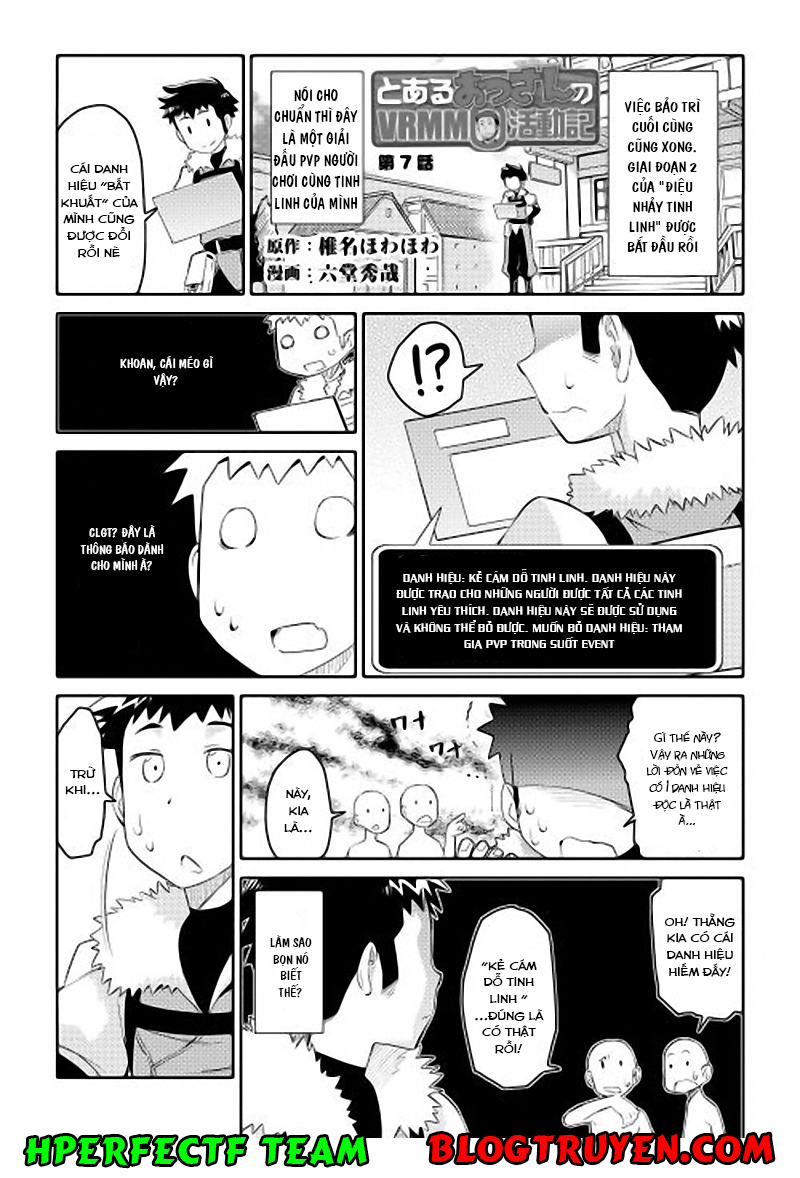 Toaru Ossan No Vrmmo Katsudouki Chap 7 - Next Chap 8