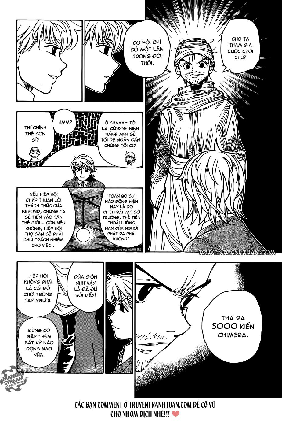 Hunter X Hunter Chap 342 - Next Chap 343