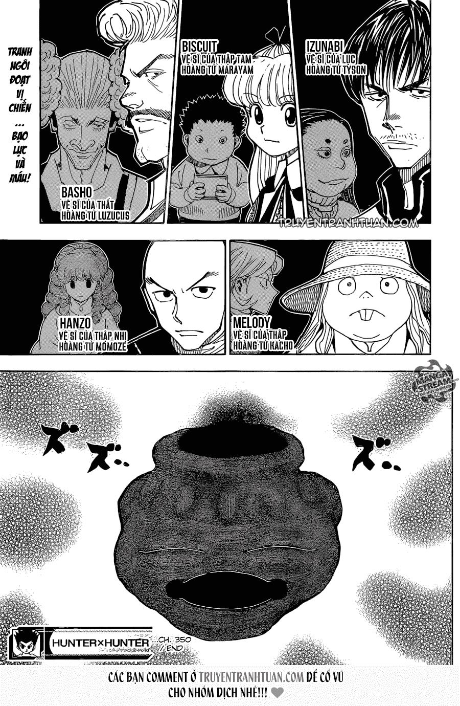 Hunter X Hunter Chap 350 - Next Chap 351