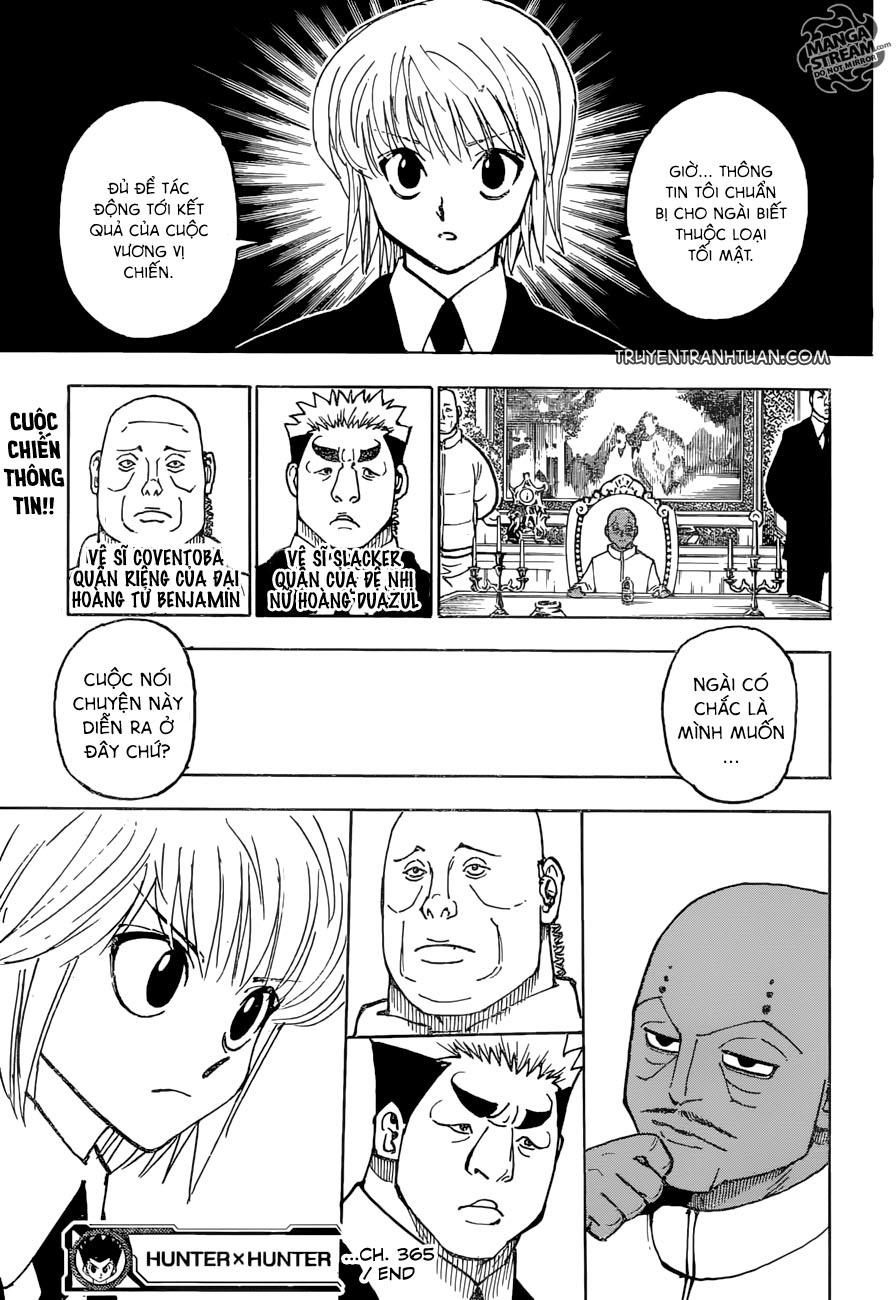 Hunter X Hunter Chap 365 - Next Chap 366