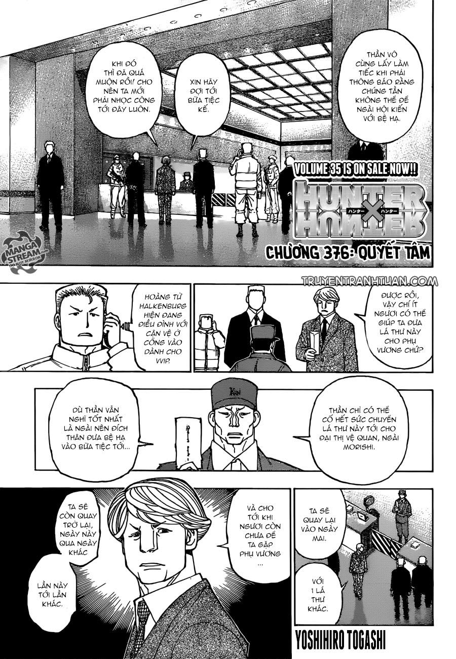 Hunter X Hunter Chap 376 - Next Chap 377