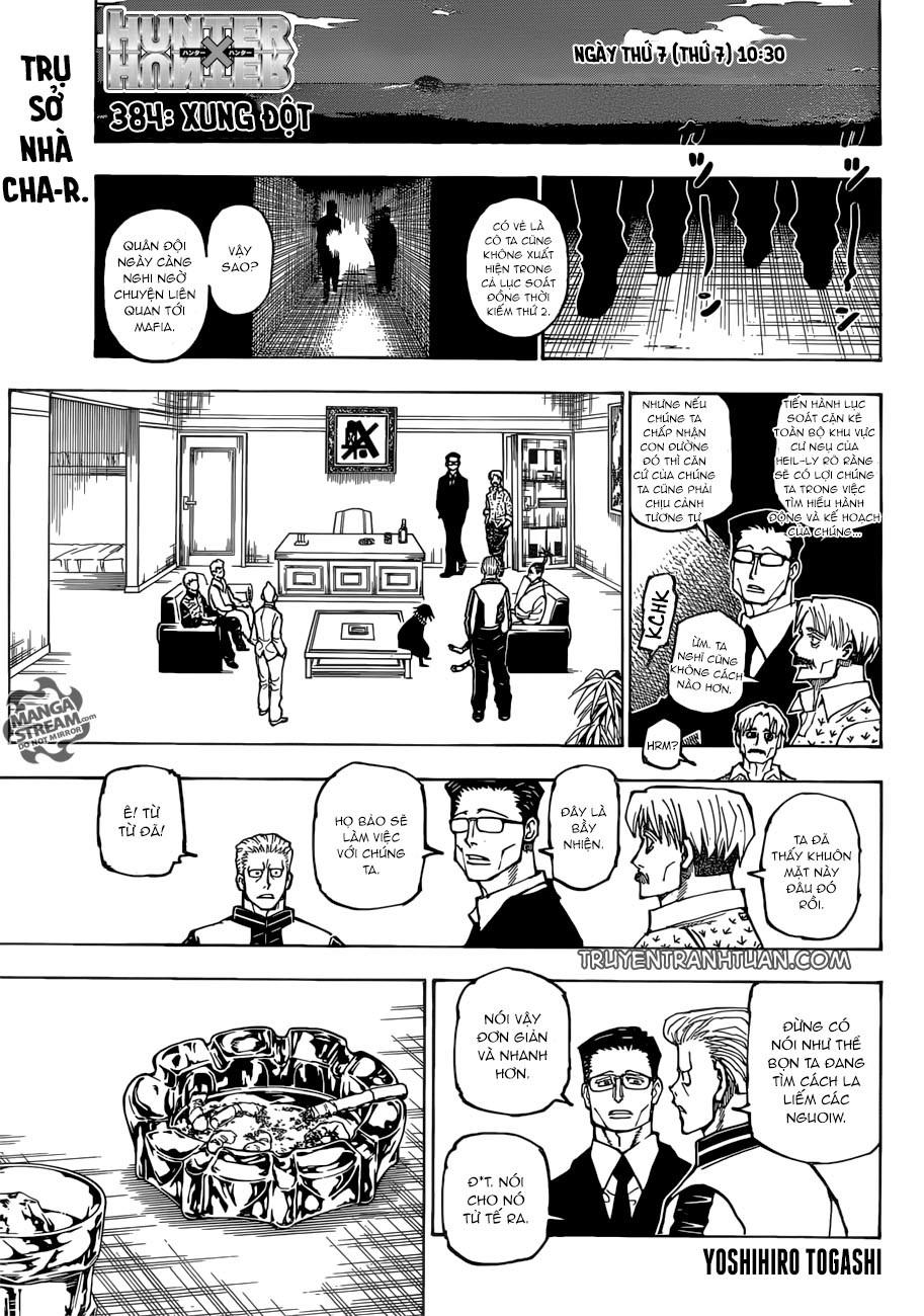 Hunter X Hunter Chap 384 - Next Chap 385