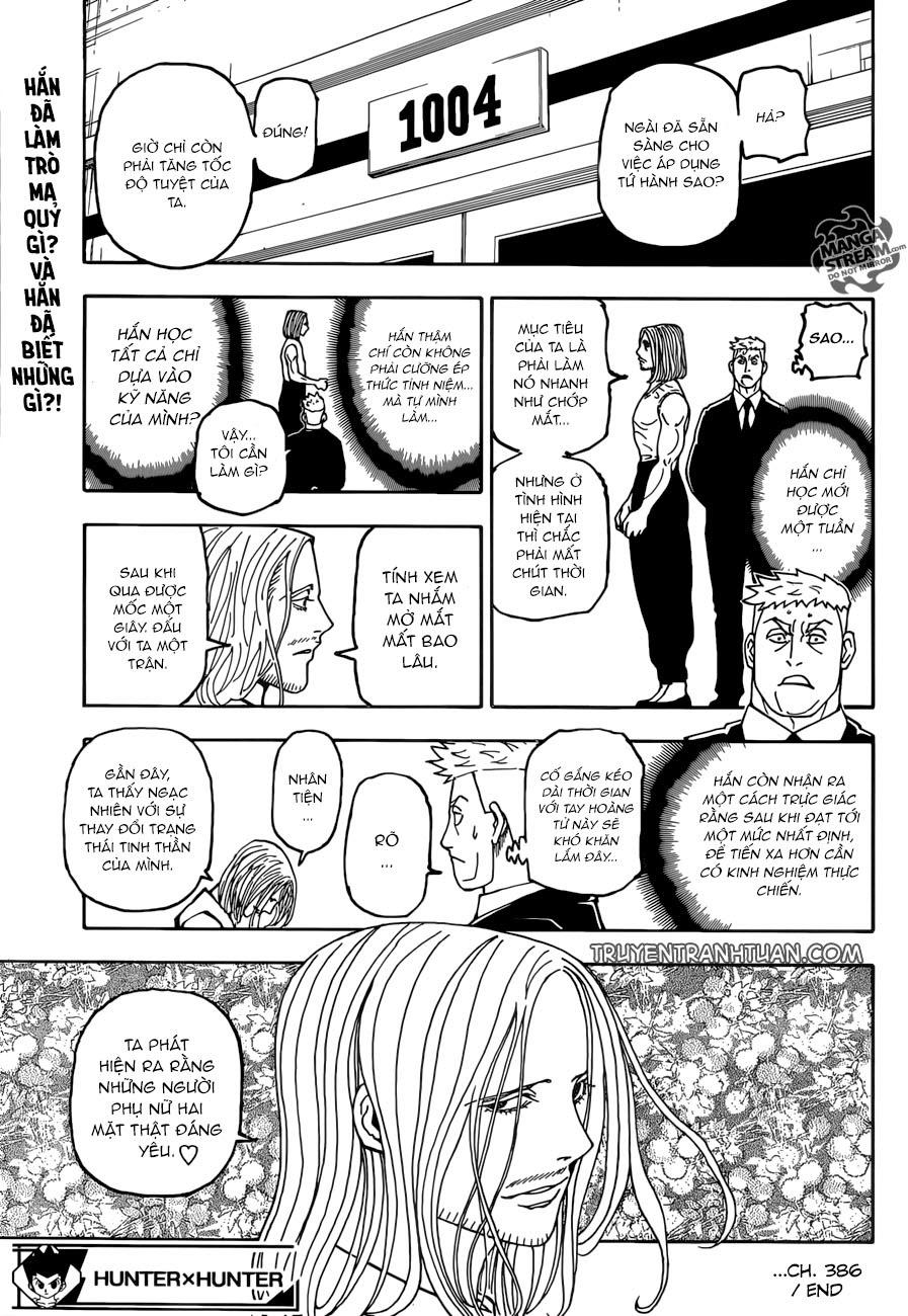 Hunter X Hunter Chap 386 - Next Chap 387