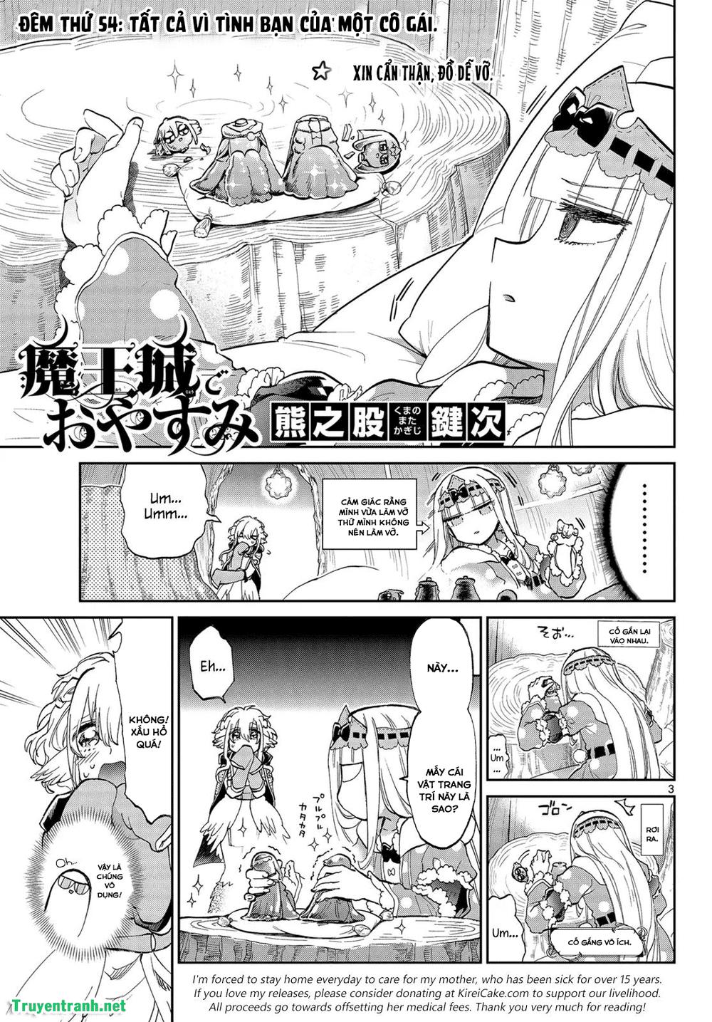 Ngủ Ngon Trong Lâu Đài Của Quỷ Chap 54 - Next Chap 55