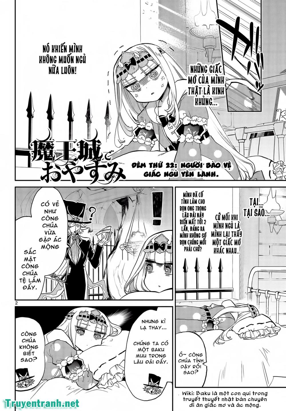 Ngủ Ngon Trong Lâu Đài Của Quỷ Chap 22 - Next Chap 23