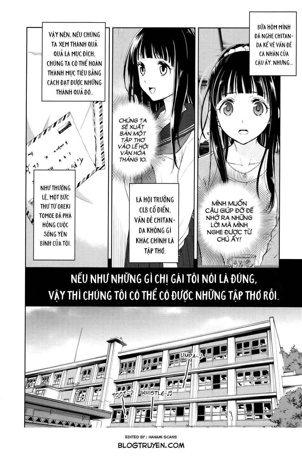 Hyouka Chap 7 - Next Chap 8