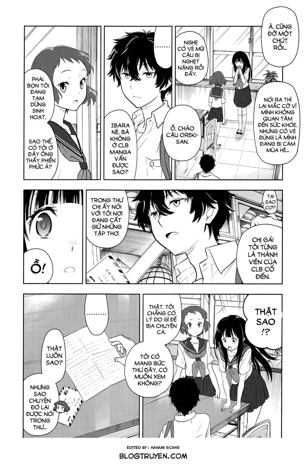 Hyouka Chap 7 - Next Chap 8