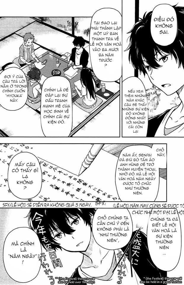 Hyouka Chap 9 - Next Chap 10