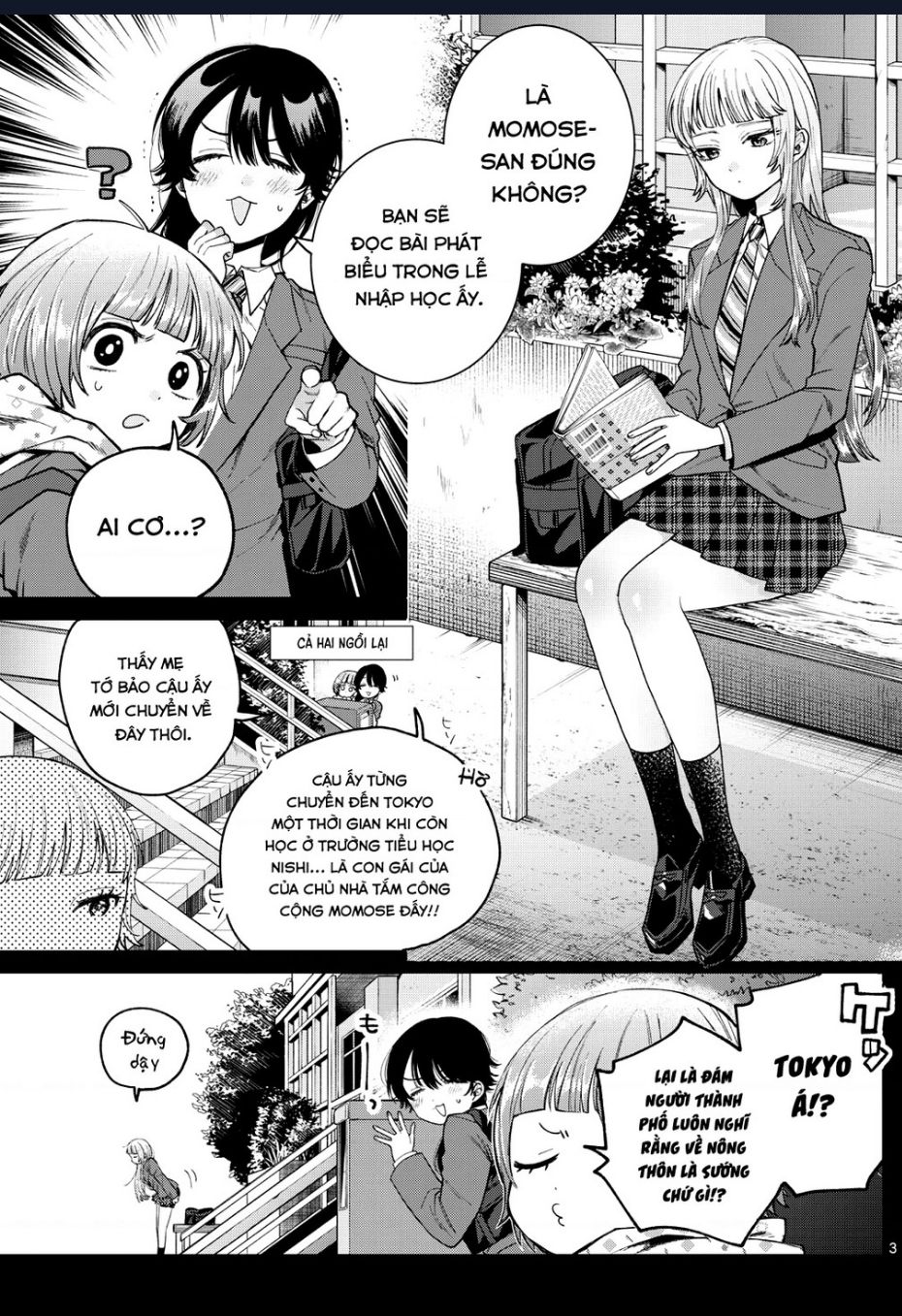 Mối Tình Đầu Đầy Trắc Trở Của Momose Akira Chap 14 - Next Chap 15