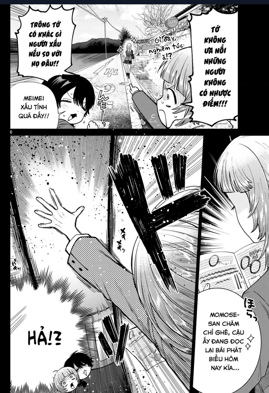 Mối Tình Đầu Đầy Trắc Trở Của Momose Akira Chap 14 - Next Chap 15