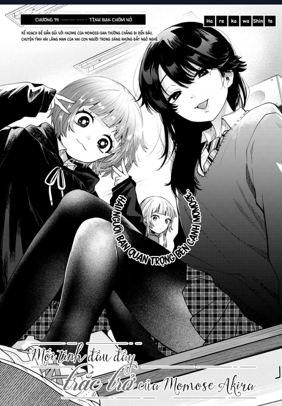 Mối Tình Đầu Đầy Trắc Trở Của Momose Akira Chap 14 - Next Chap 15
