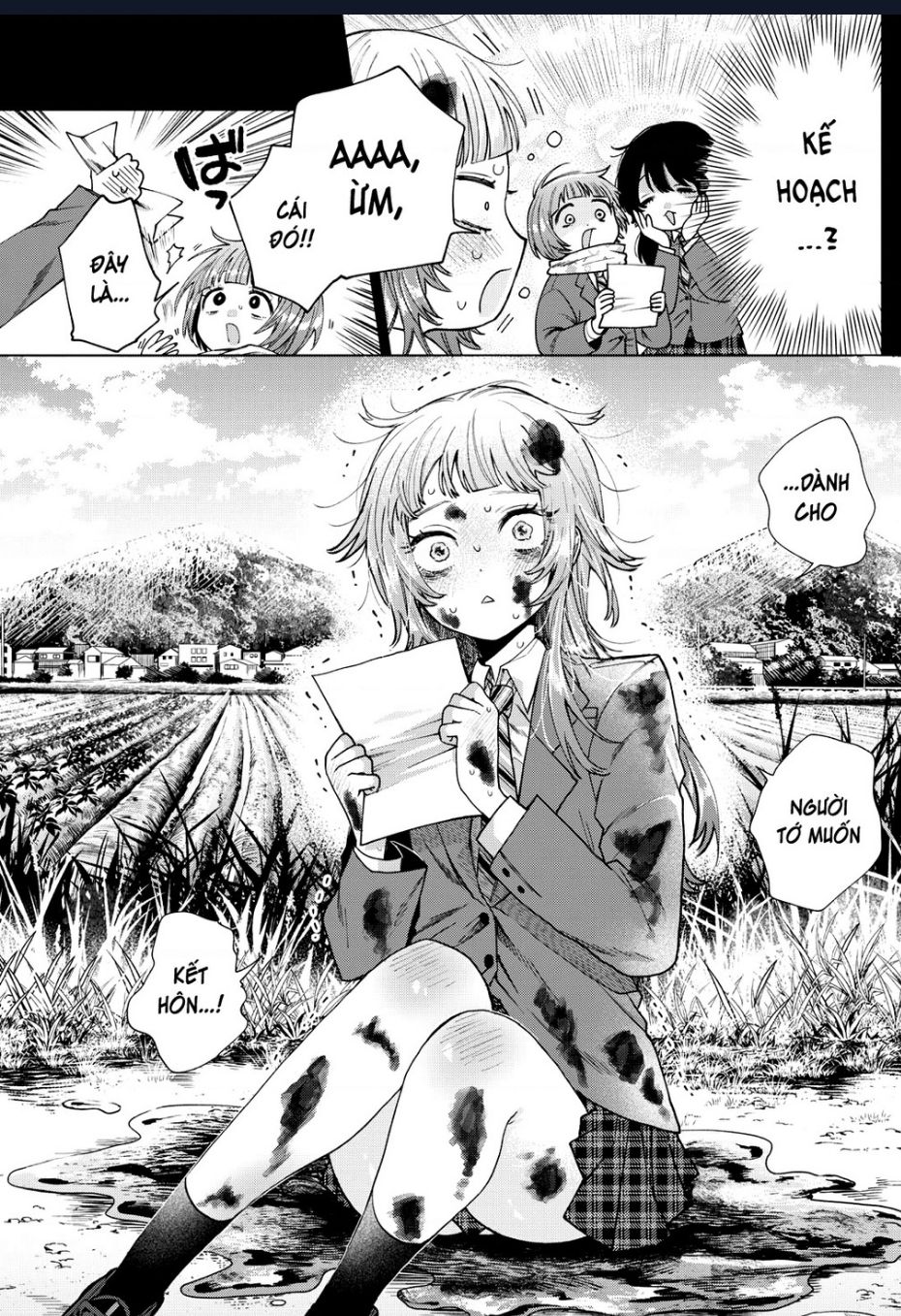 Mối Tình Đầu Đầy Trắc Trở Của Momose Akira Chap 14 - Next Chap 15