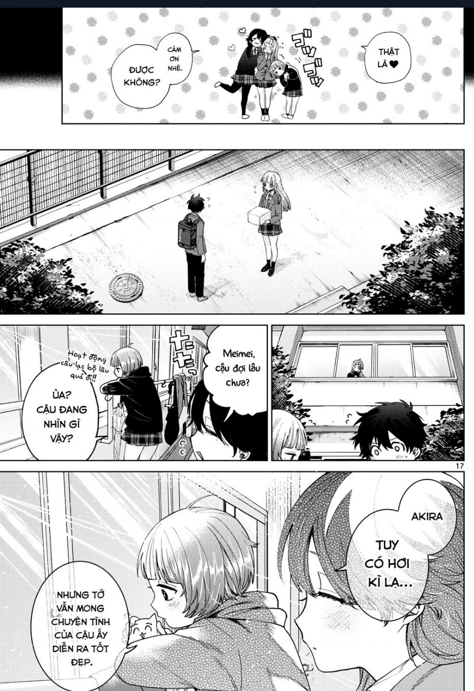Mối Tình Đầu Đầy Trắc Trở Của Momose Akira Chap 14 - Next Chap 15