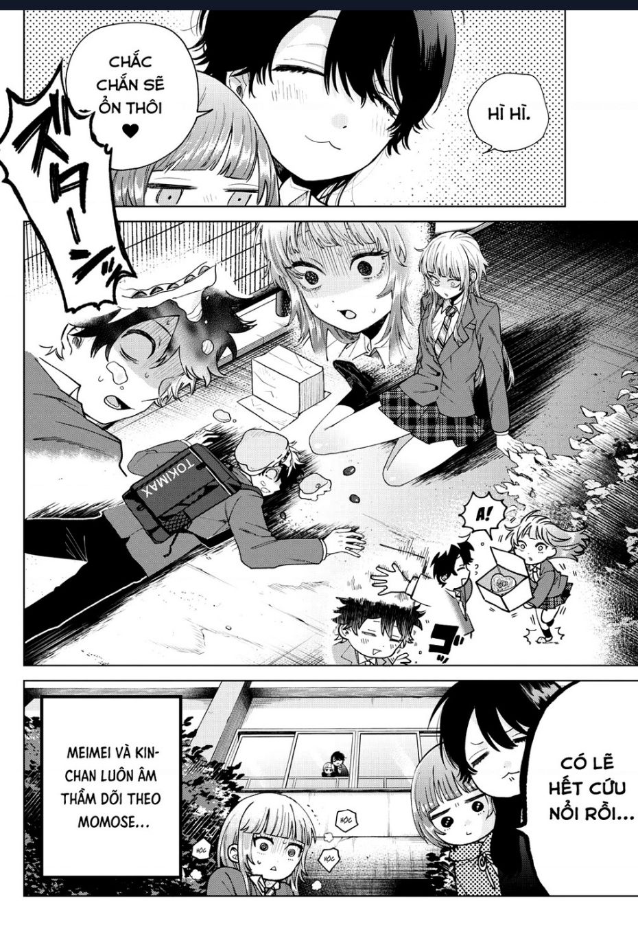 Mối Tình Đầu Đầy Trắc Trở Của Momose Akira Chap 14 - Next Chap 15
