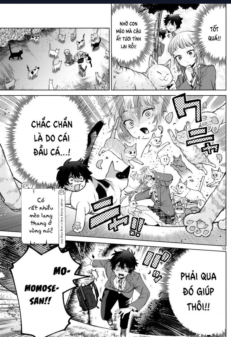 Mối Tình Đầu Đầy Trắc Trở Của Momose Akira Chap 13 - Next Chap 14