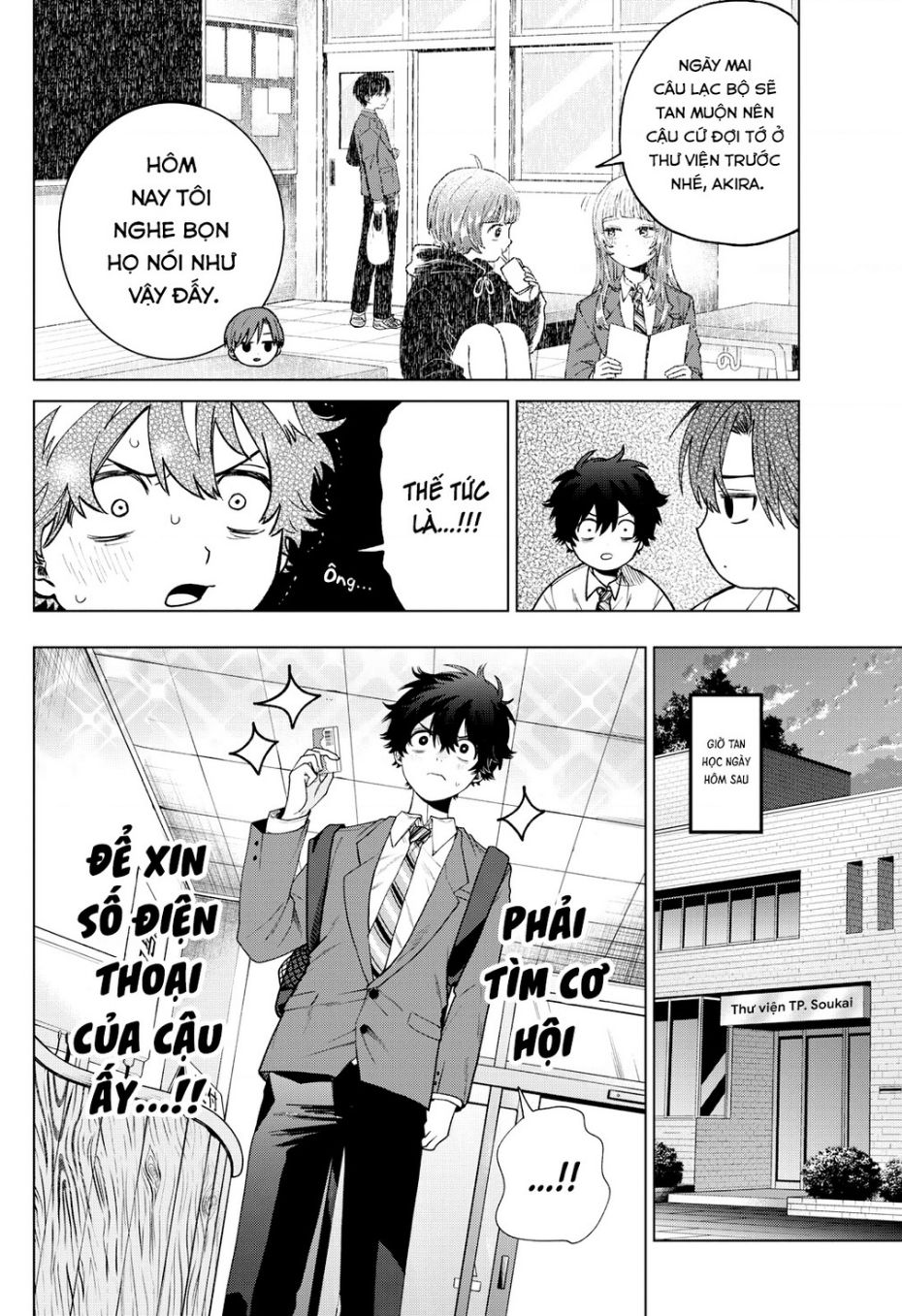Mối Tình Đầu Đầy Trắc Trở Của Momose Akira Chap 15 - Next Chap 16
