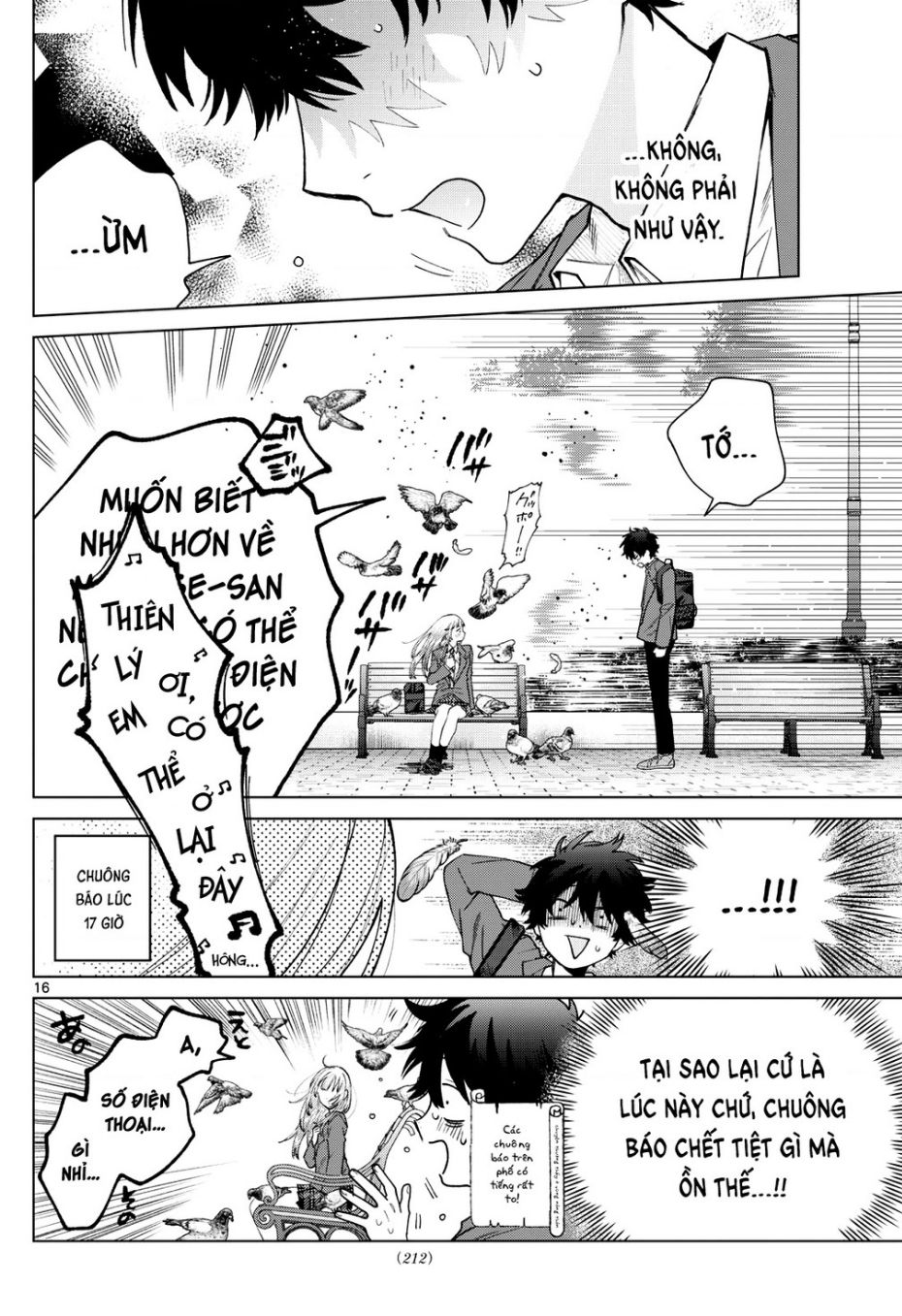 Mối Tình Đầu Đầy Trắc Trở Của Momose Akira Chap 15 - Next Chap 16