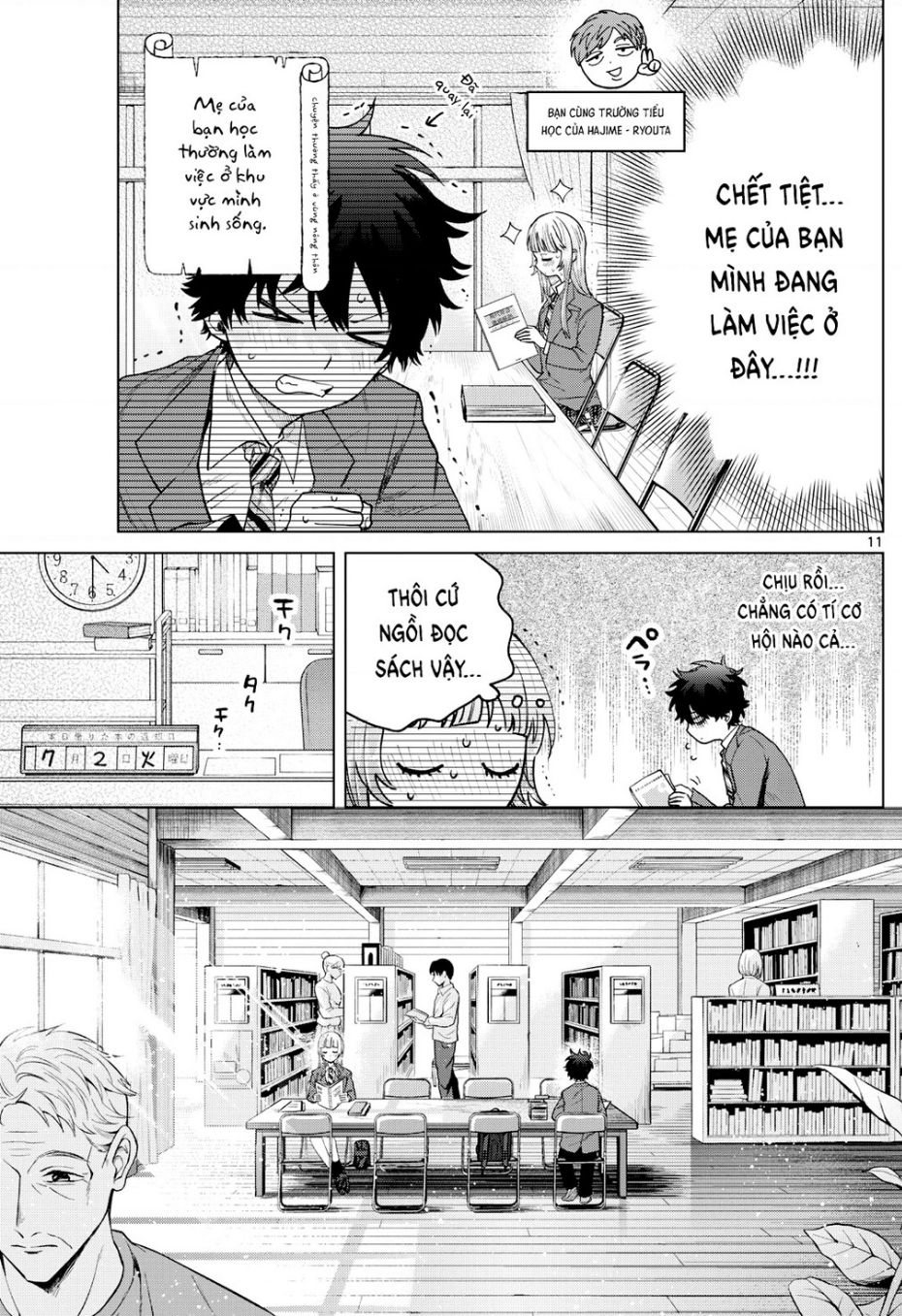 Mối Tình Đầu Đầy Trắc Trở Của Momose Akira Chap 15 - Next Chap 16