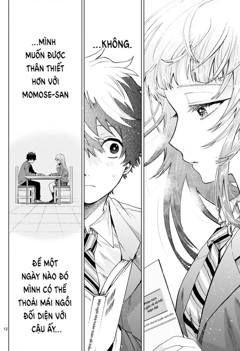 Mối Tình Đầu Đầy Trắc Trở Của Momose Akira Chap 15 - Next Chap 16