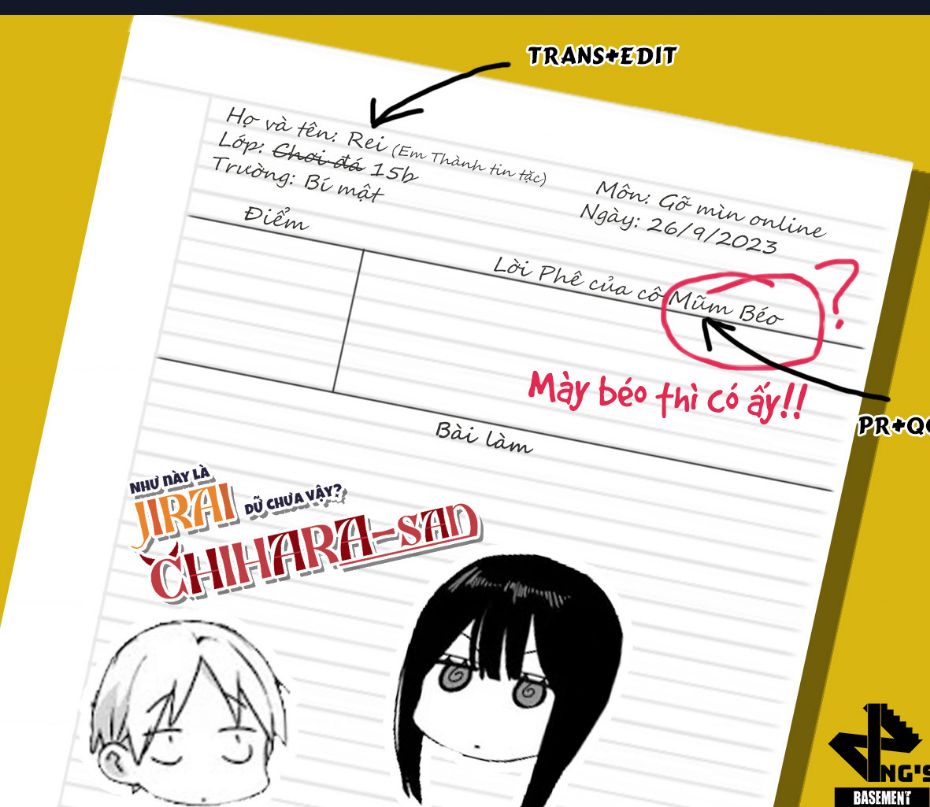 Jirai Nandesuka? Chihara-San Chap 67 - Next Chap 68