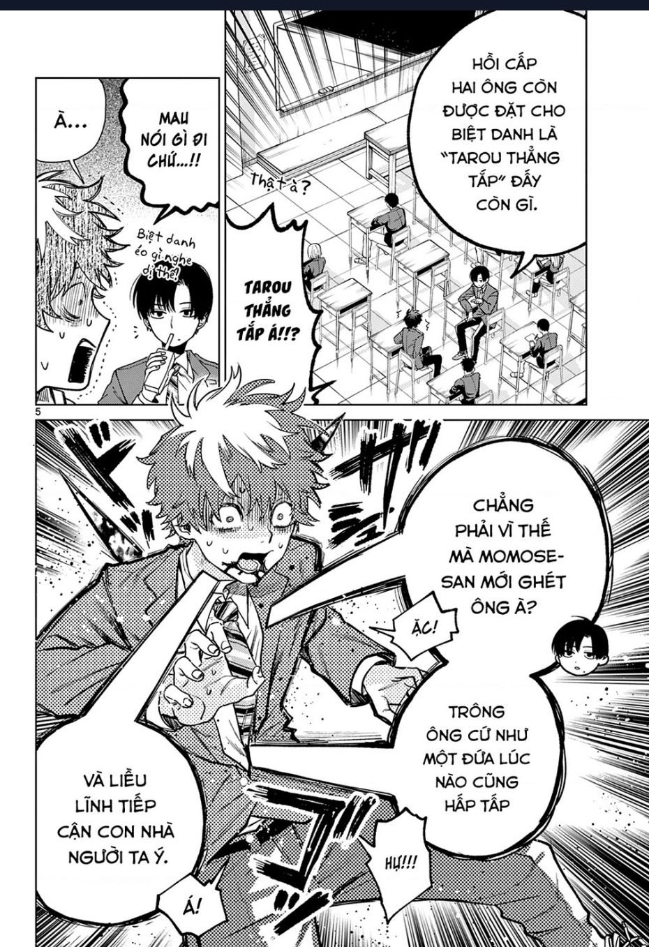 Mối Tình Đầu Đầy Trắc Trở Của Momose Akira Chap 3 - Next Chap 4