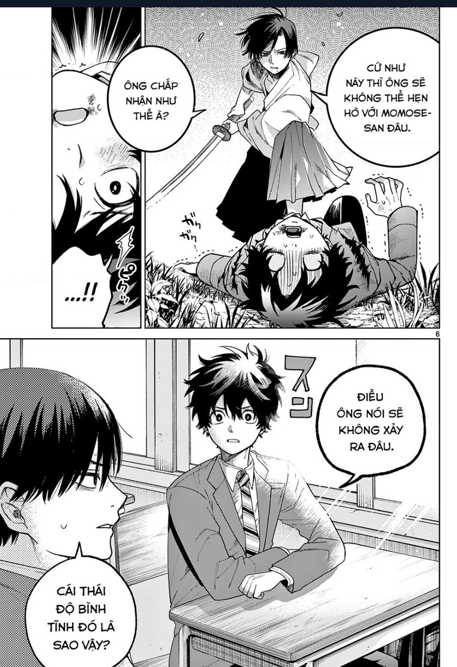 Mối Tình Đầu Đầy Trắc Trở Của Momose Akira Chap 3 - Next Chap 4