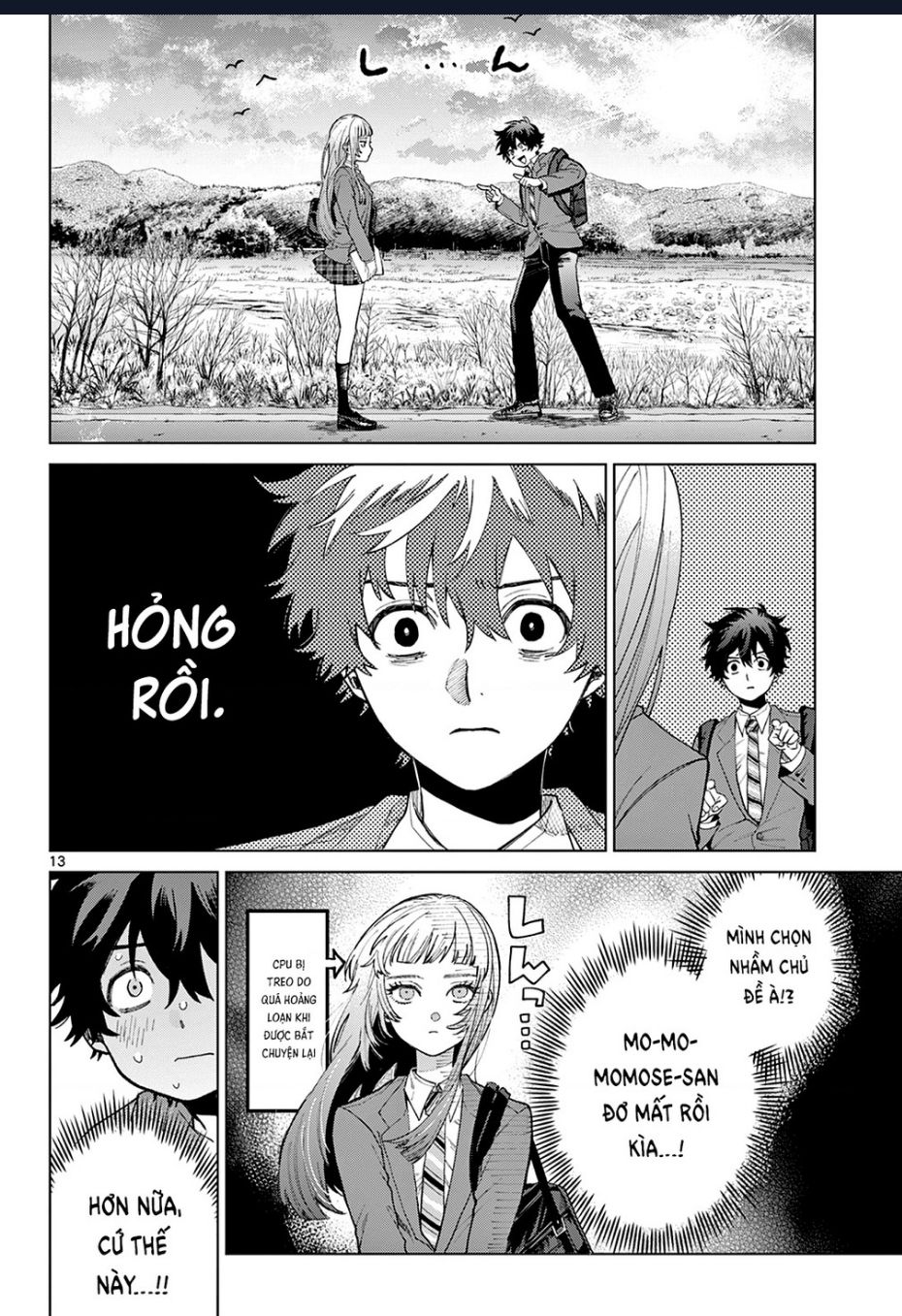 Mối Tình Đầu Đầy Trắc Trở Của Momose Akira Chap 3 - Next Chap 4