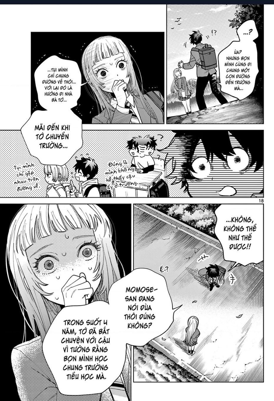 Mối Tình Đầu Đầy Trắc Trở Của Momose Akira Chap 3 - Next Chap 4