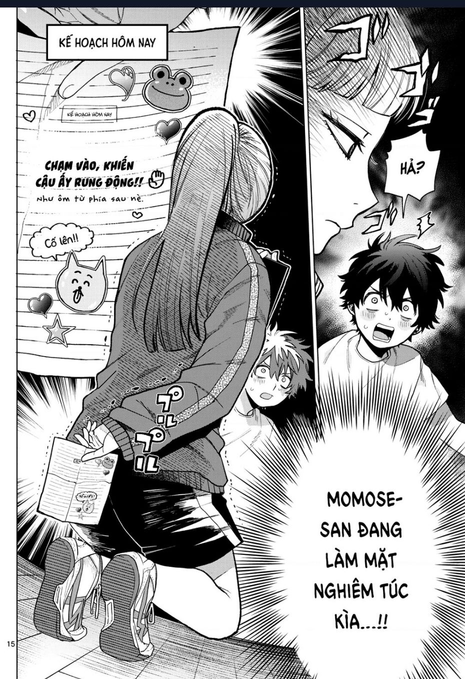 Mối Tình Đầu Đầy Trắc Trở Của Momose Akira Chap 4 - Next Chap 5