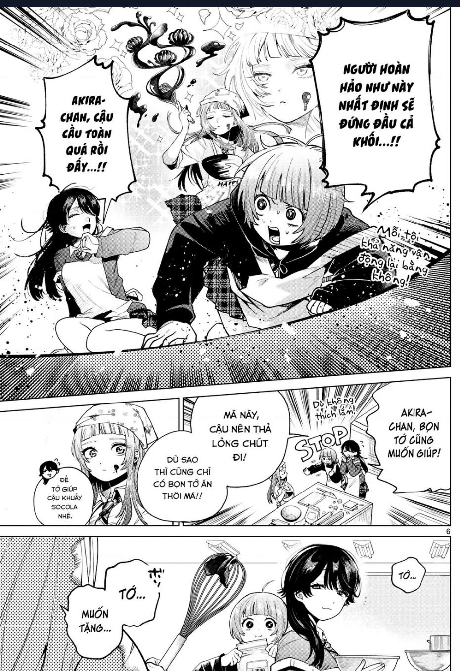 Mối Tình Đầu Đầy Trắc Trở Của Momose Akira Chap 5 - Next Chap 6