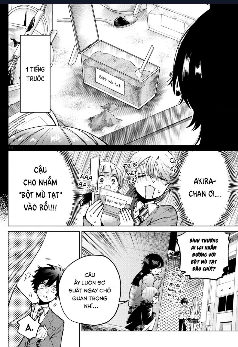 Mối Tình Đầu Đầy Trắc Trở Của Momose Akira Chap 5 - Next Chap 6