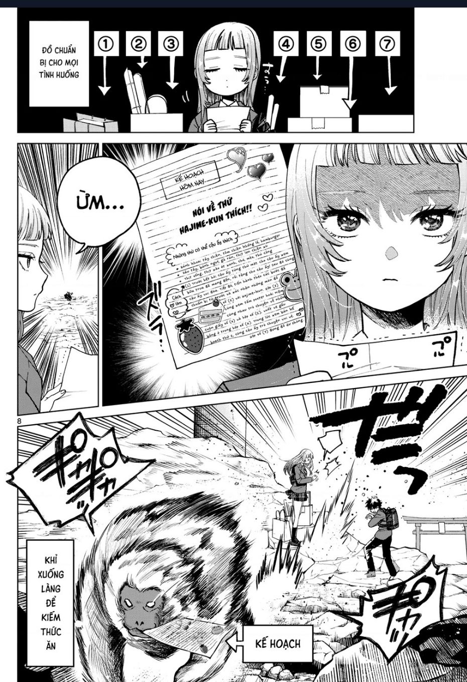 Mối Tình Đầu Đầy Trắc Trở Của Momose Akira Chap 7 - Next Chap 8