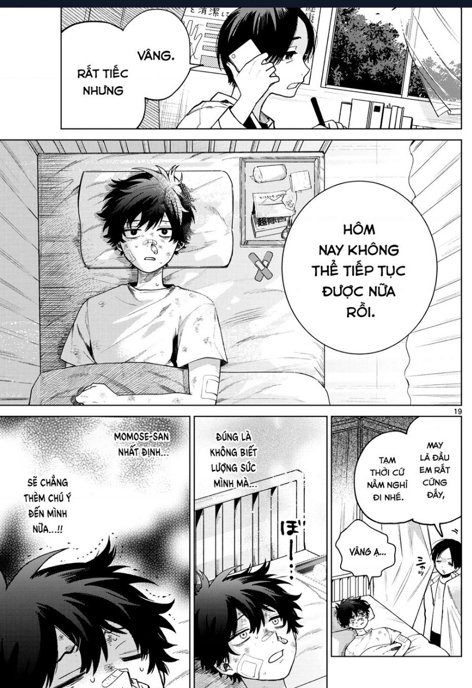 Mối Tình Đầu Đầy Trắc Trở Của Momose Akira Chap 9 - Next Chap 10