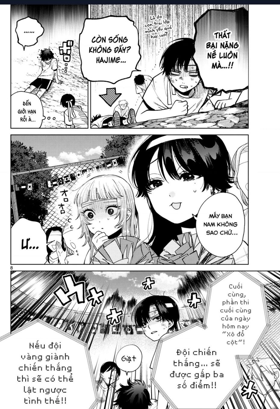 Mối Tình Đầu Đầy Trắc Trở Của Momose Akira Chap 9 - Next Chap 10