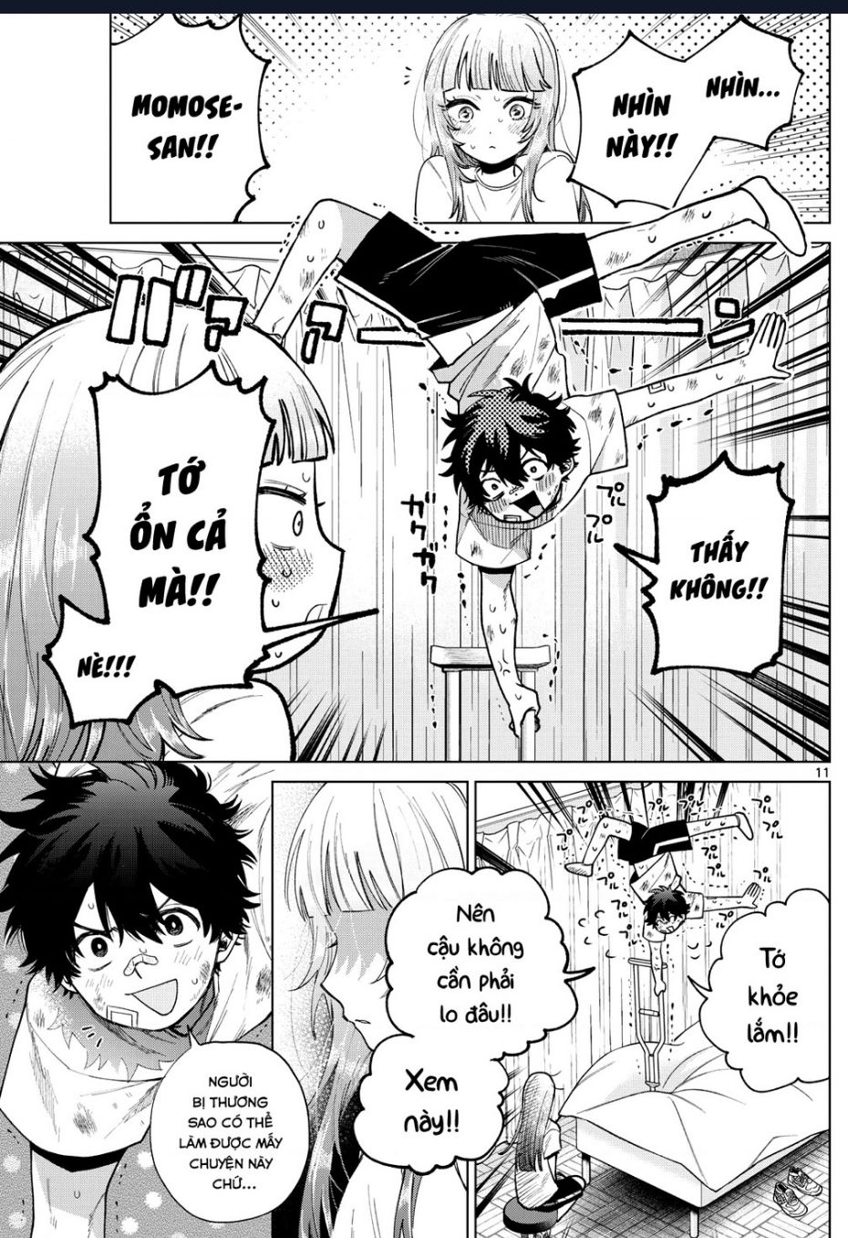 Mối Tình Đầu Đầy Trắc Trở Của Momose Akira Chap 10 - Next Chap 11