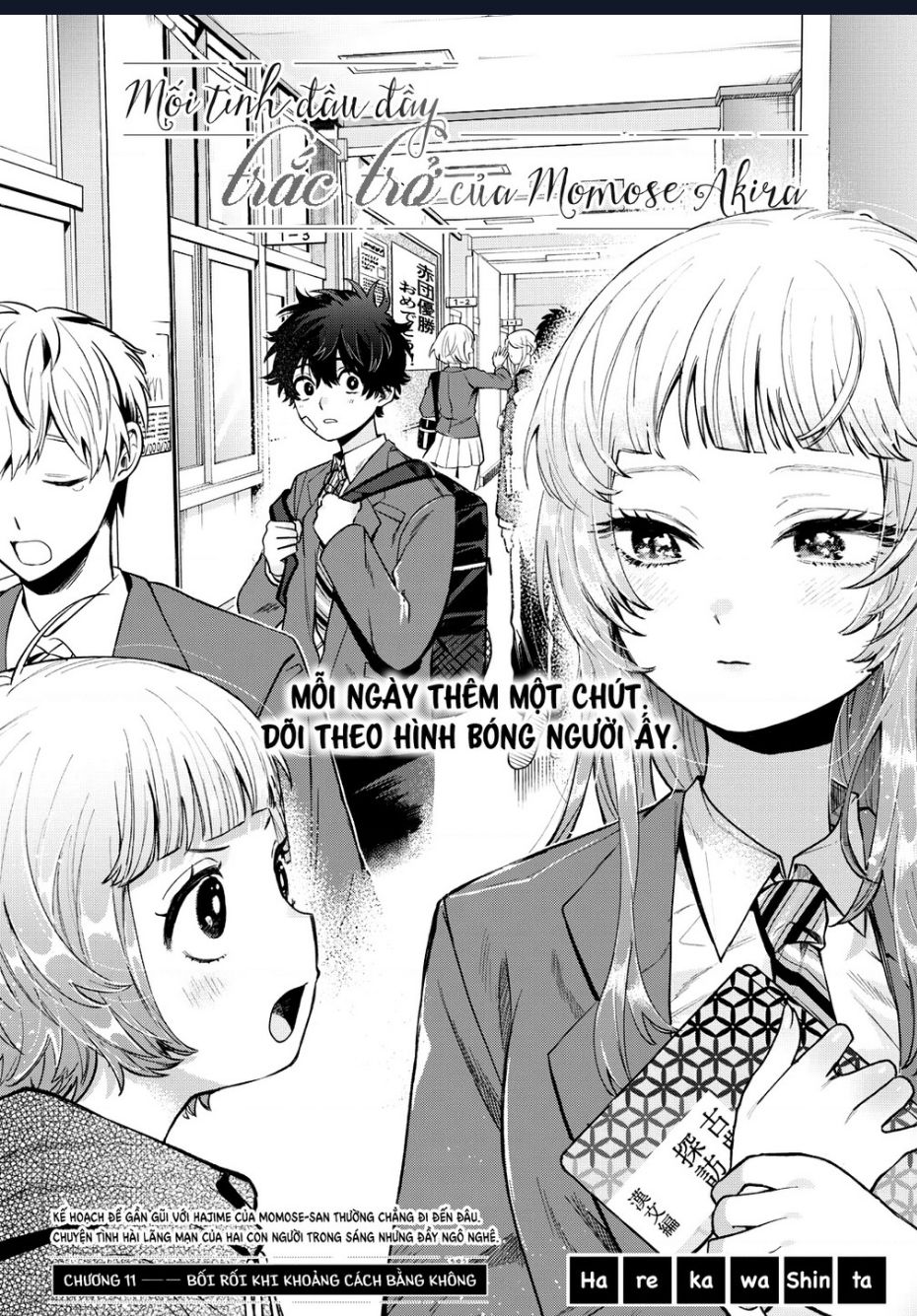 Mối Tình Đầu Đầy Trắc Trở Của Momose Akira Chap 11 - Next Chap 12