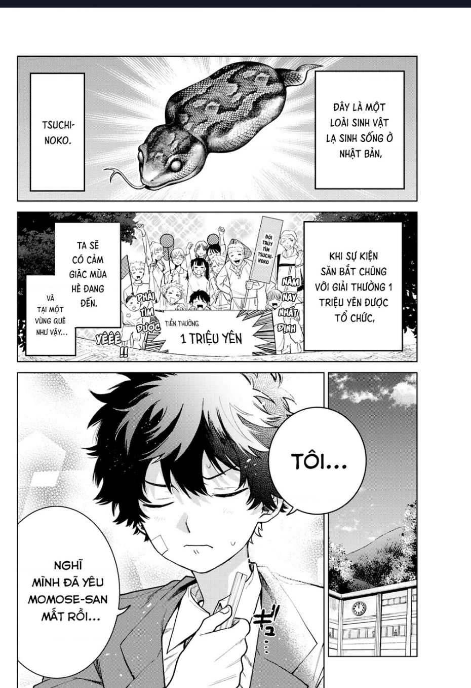 Mối Tình Đầu Đầy Trắc Trở Của Momose Akira Chap 11 - Next Chap 12