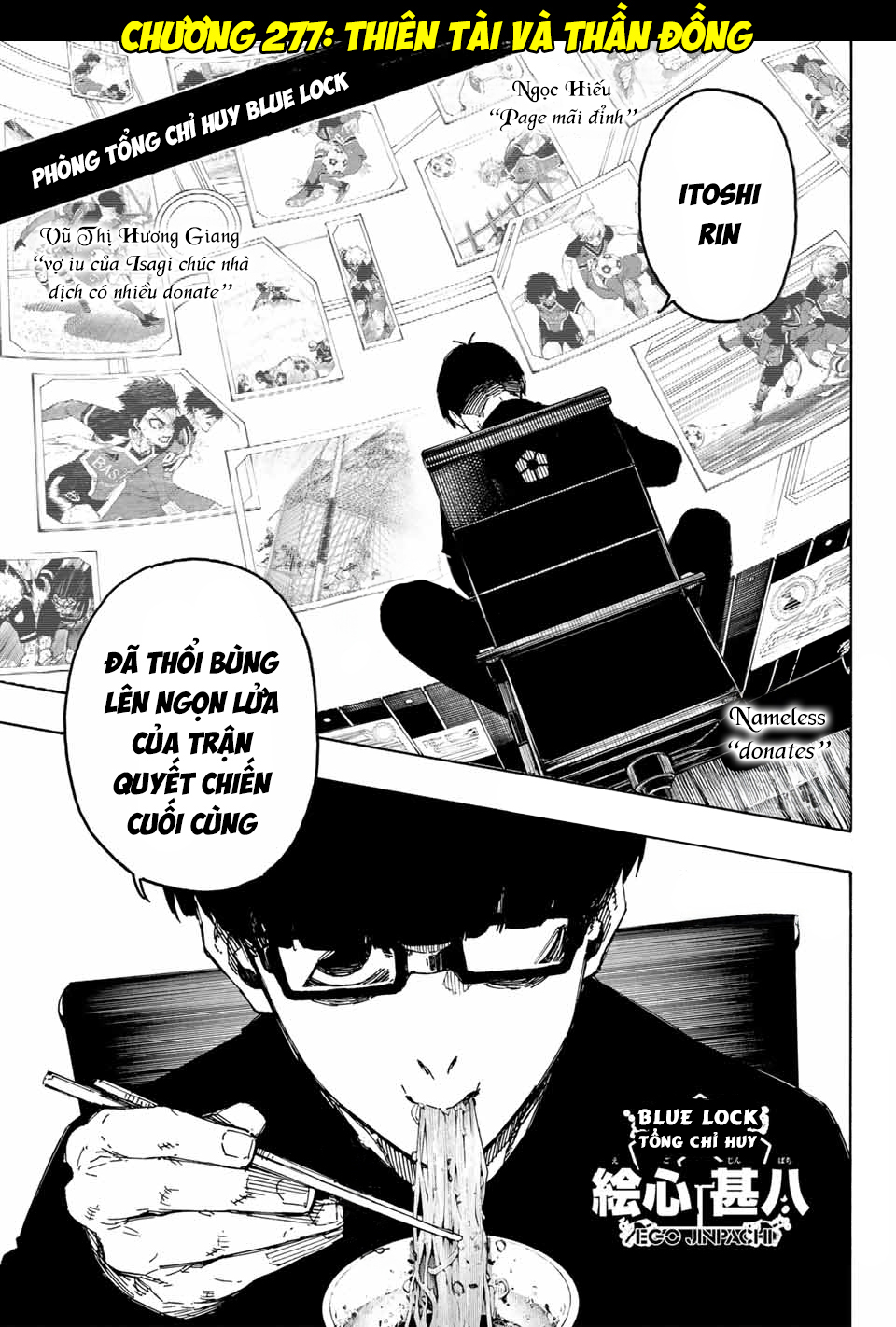 Thiên Tài Bóng Đá, Tiền Đạo Số 1 Chap 277 - Next Chap 278