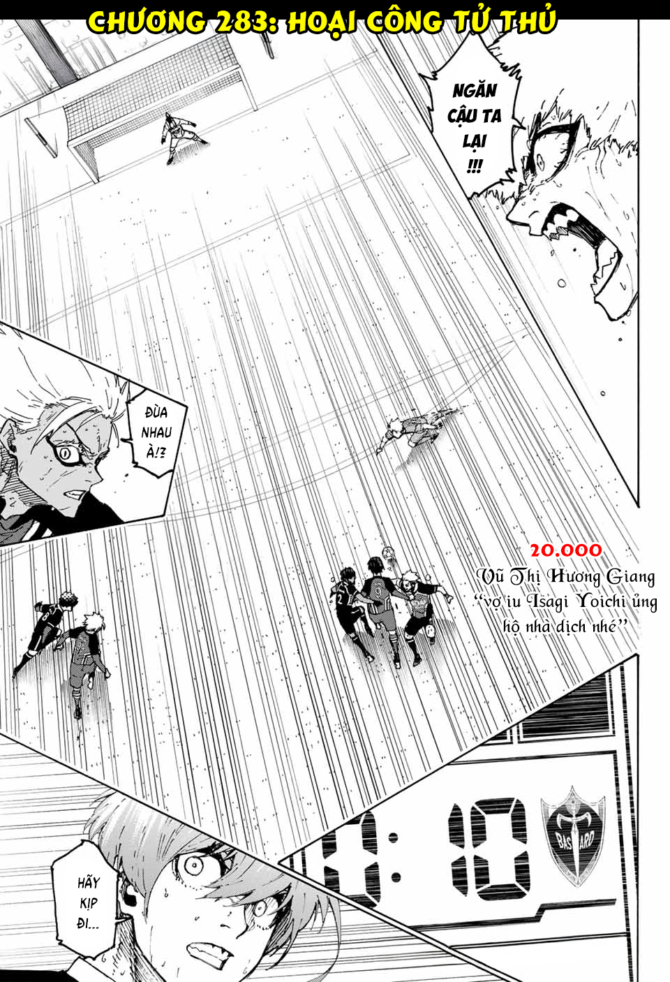 Thiên Tài Bóng Đá, Tiền Đạo Số 1 Chap 283 - Next Chap 284