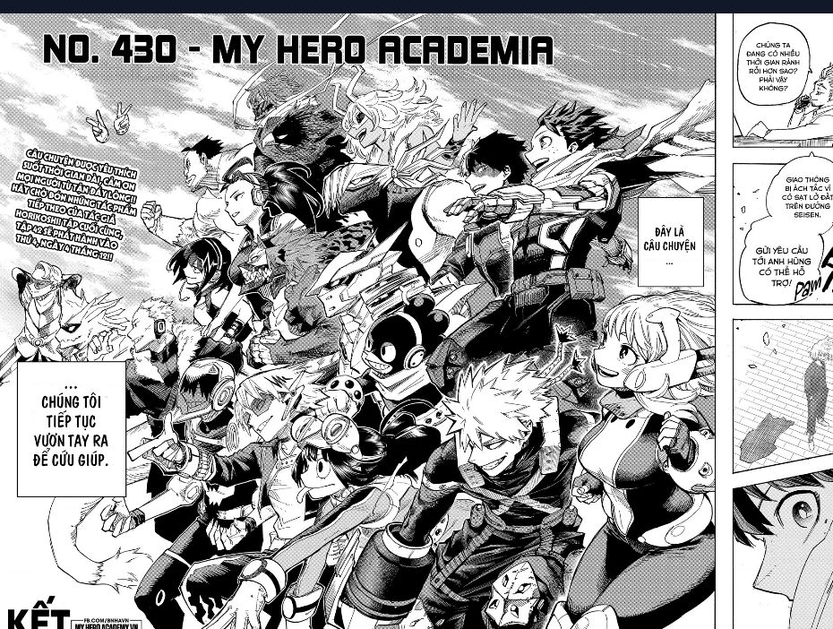 Học Viện Anh Hùng Chap 430 - Next Chap 431