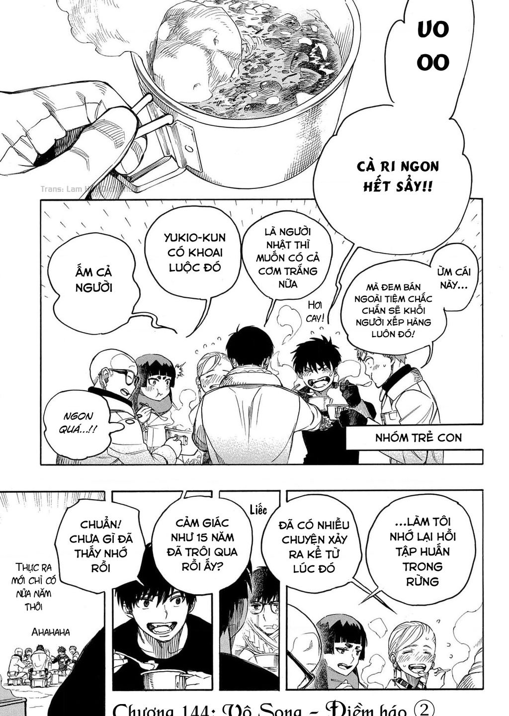 Lam Hỏa Diệt Quỷ Chap 144 - Next Chap 145