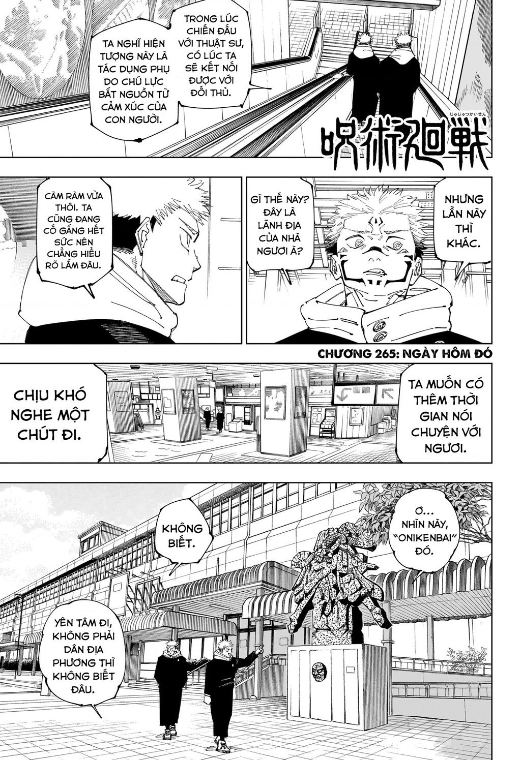 Chú Thuật Hồi Chiến Chap 265 - Next Chap 266