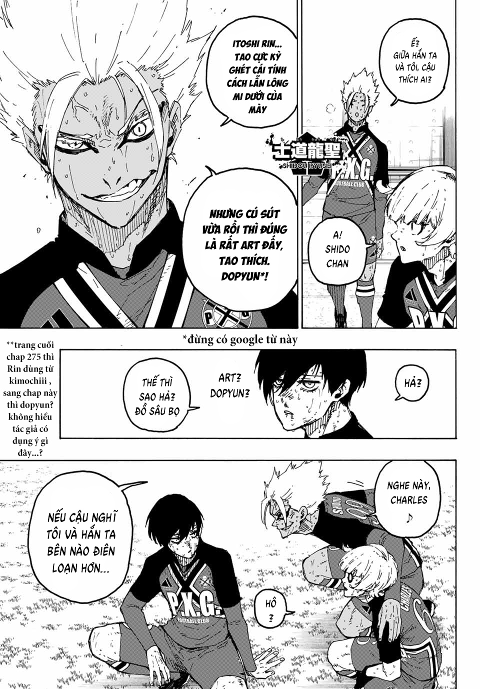 Thiên Tài Bóng Đá, Tiền Đạo Số 1 Chap 276 - Next Chap 277