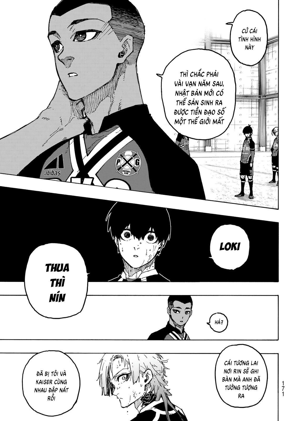 Thiên Tài Bóng Đá, Tiền Đạo Số 1 Chap 284 - Next Chap 285