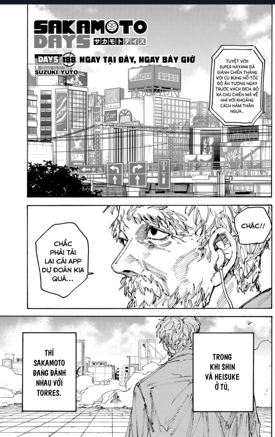 Sakamoto Days Chap 188 - Next Chap 189