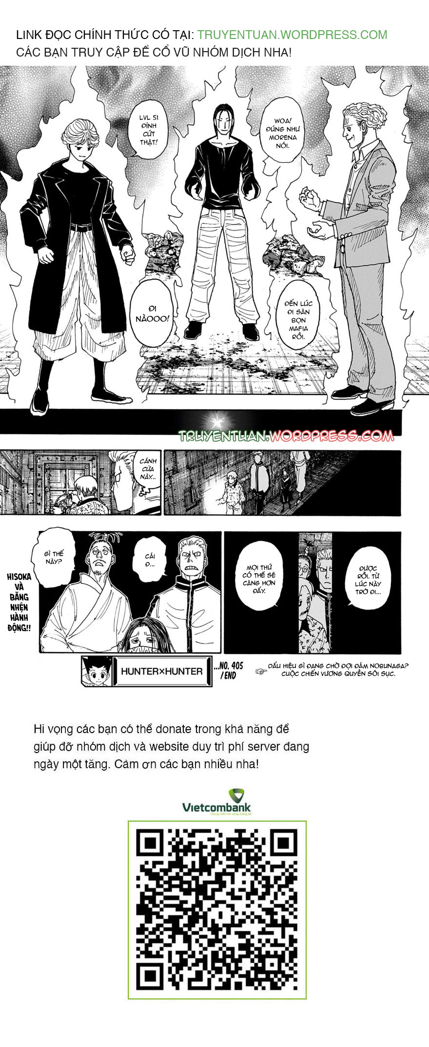 Hunter x Hunter Chap 405 - Next Chap 406