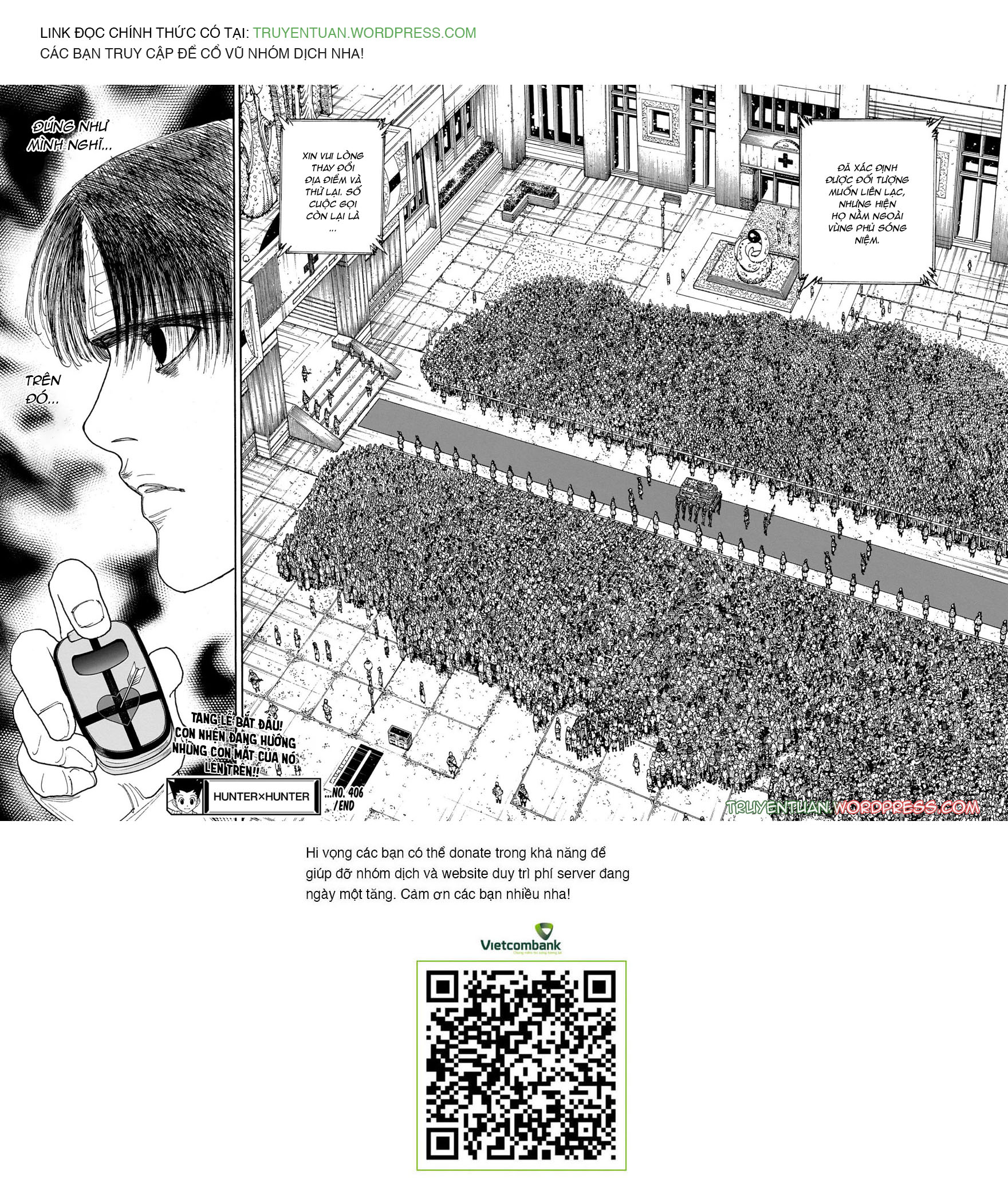 Hunter x Hunter Chap 406 - Next Chap 407