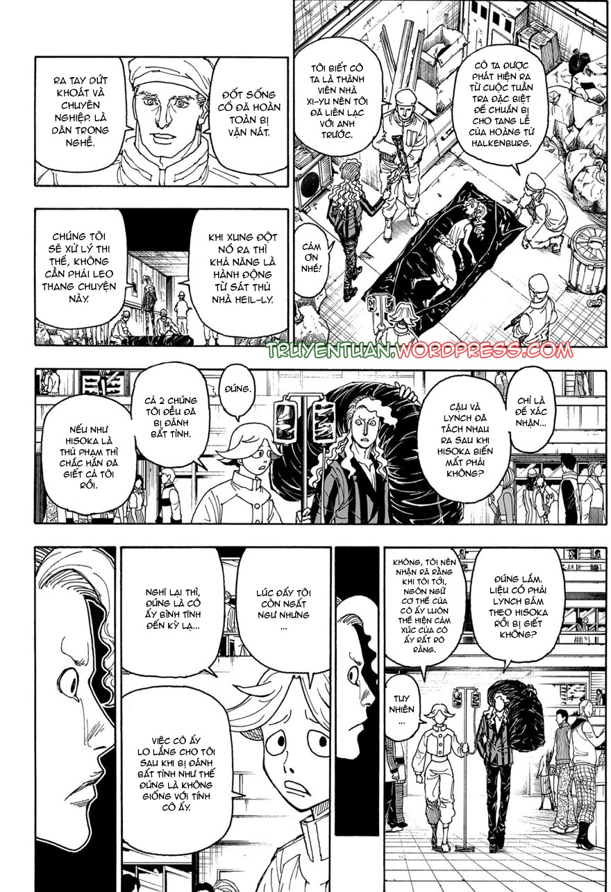 Hunter x Hunter Chap 406 - Next Chap 407