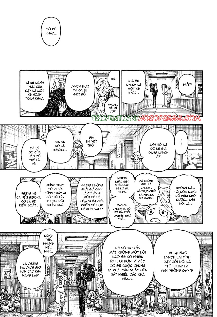 Hunter x Hunter Chap 406 - Next Chap 407